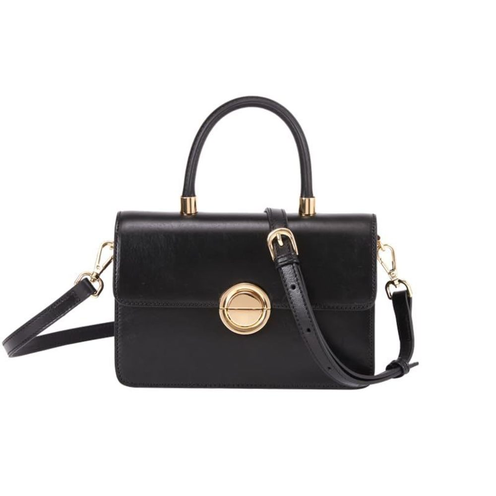 Leather Vintage Handbags Fashion Ladies Top Handle Purses Buckle O_O
